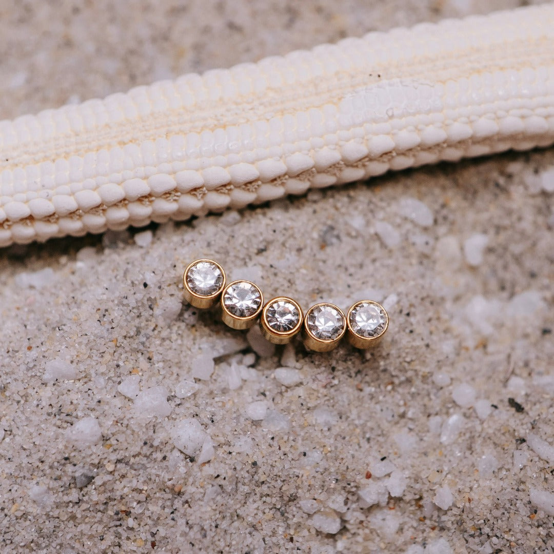 Celestial Trail Studs (Gold)