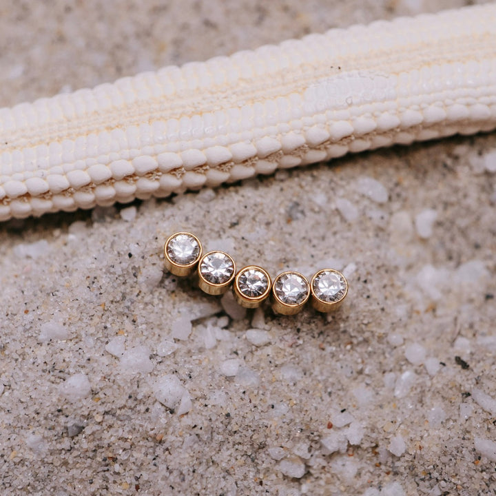 Celestial Trail Studs (Gold)