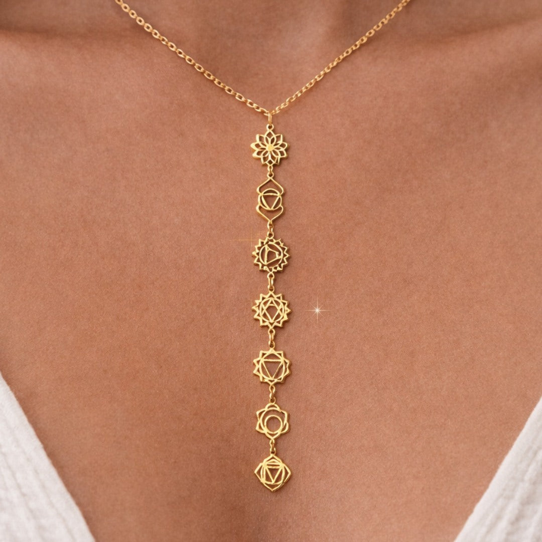 Gold Chakra Flow Necklace