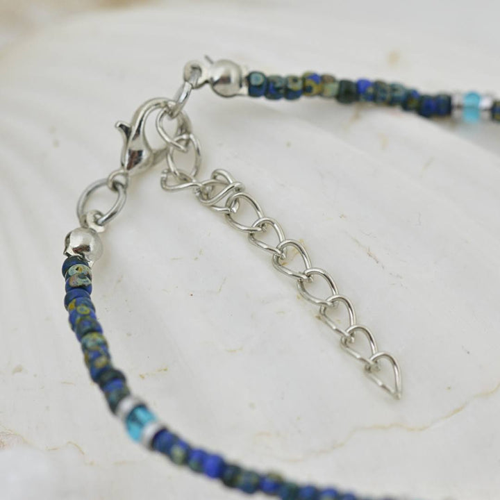 Blue Tide Anklet