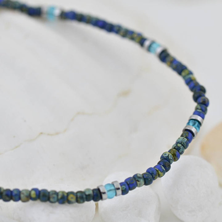 Blue Tide Anklet