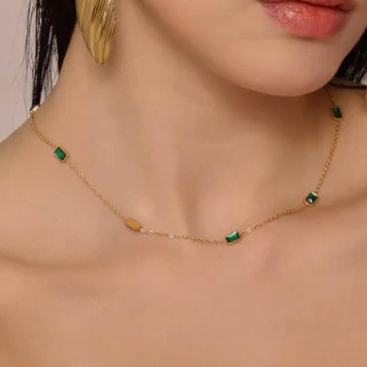 Emerald Energy Necklace