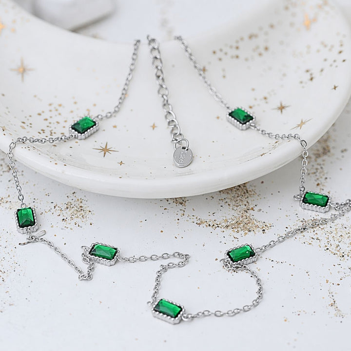 Emerald Whisper Necklace