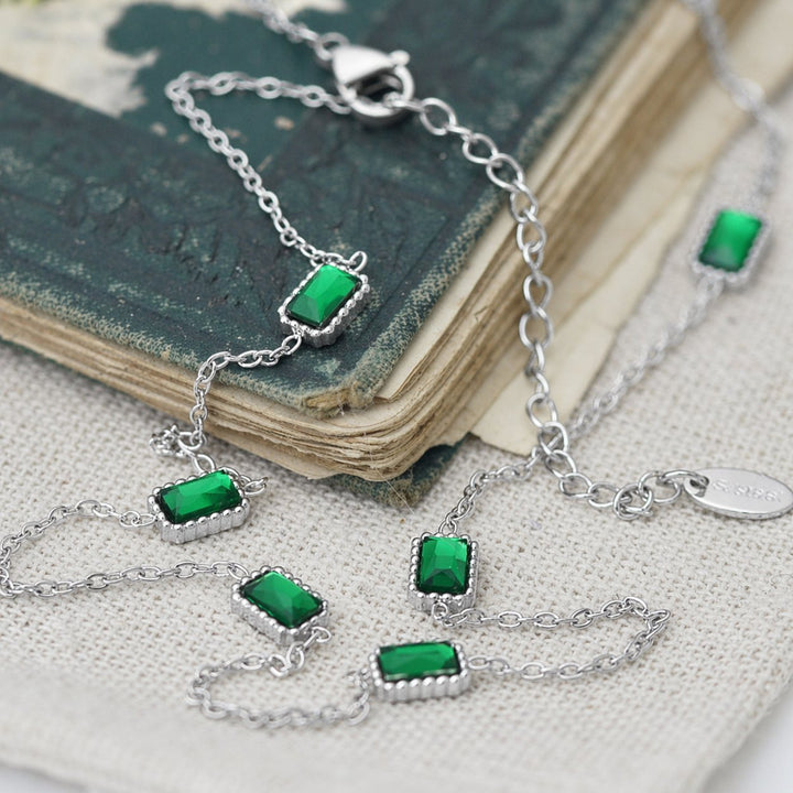 Emerald Whisper Necklace