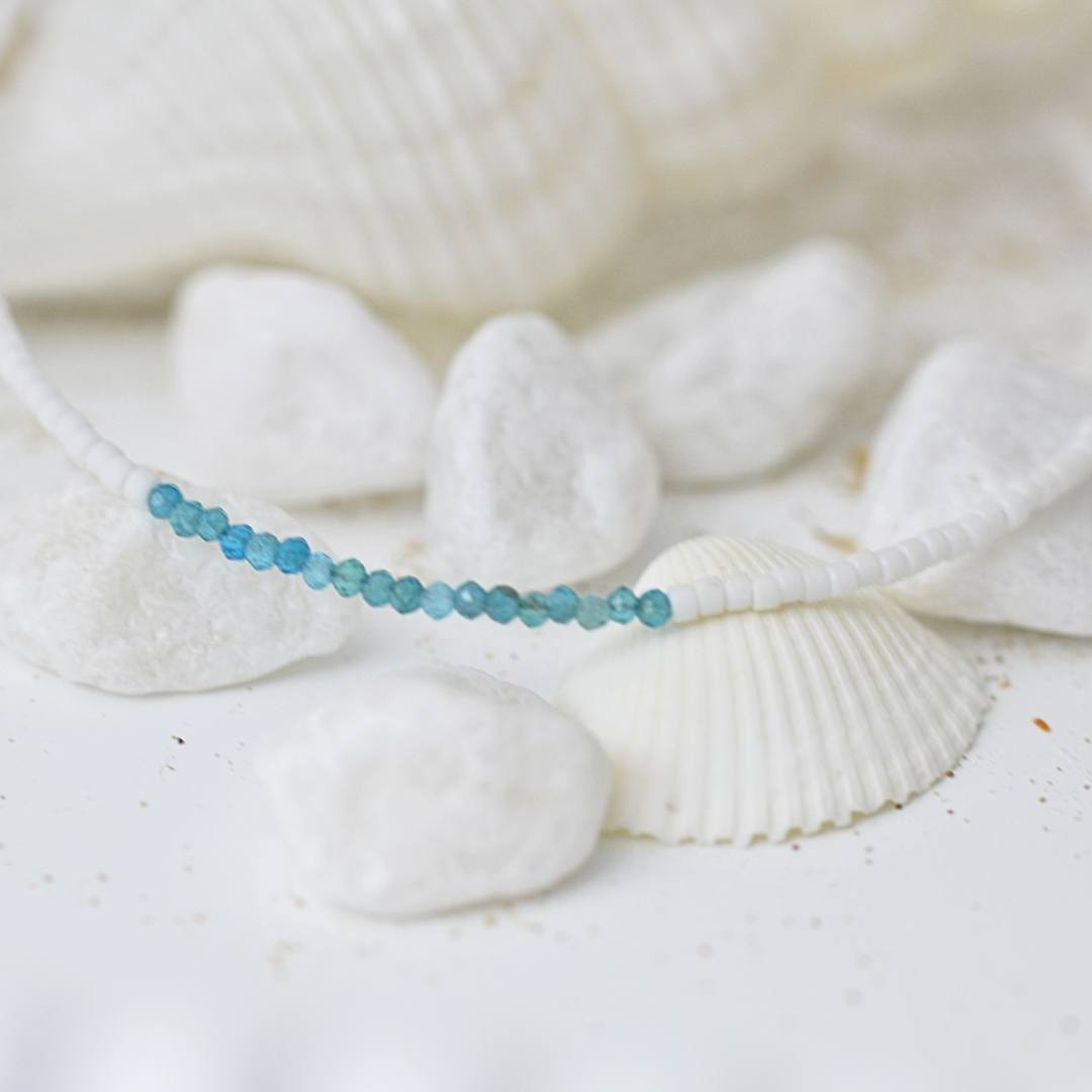 Azure Drift Anklet