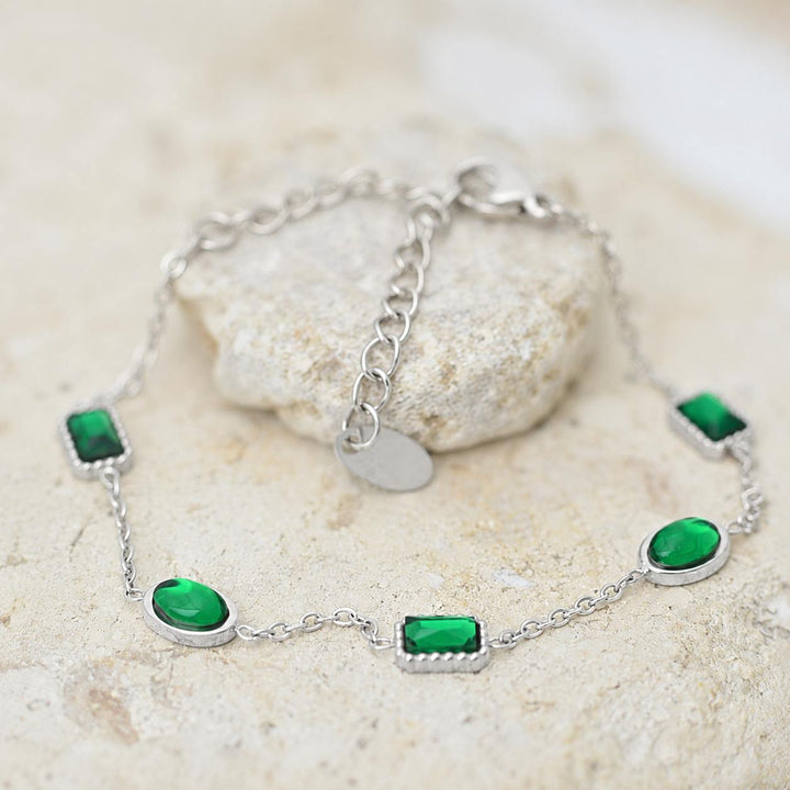 Emerald Whisper Bracelet