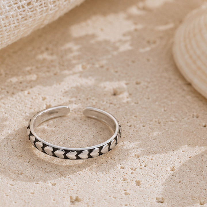 Heart to Heart Toe Ring