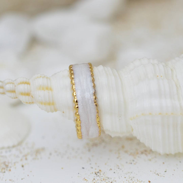 Ivory Tide Thumb Ring