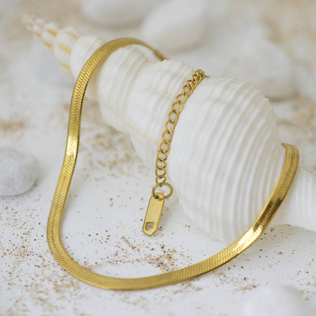 Golden Flow Anklet