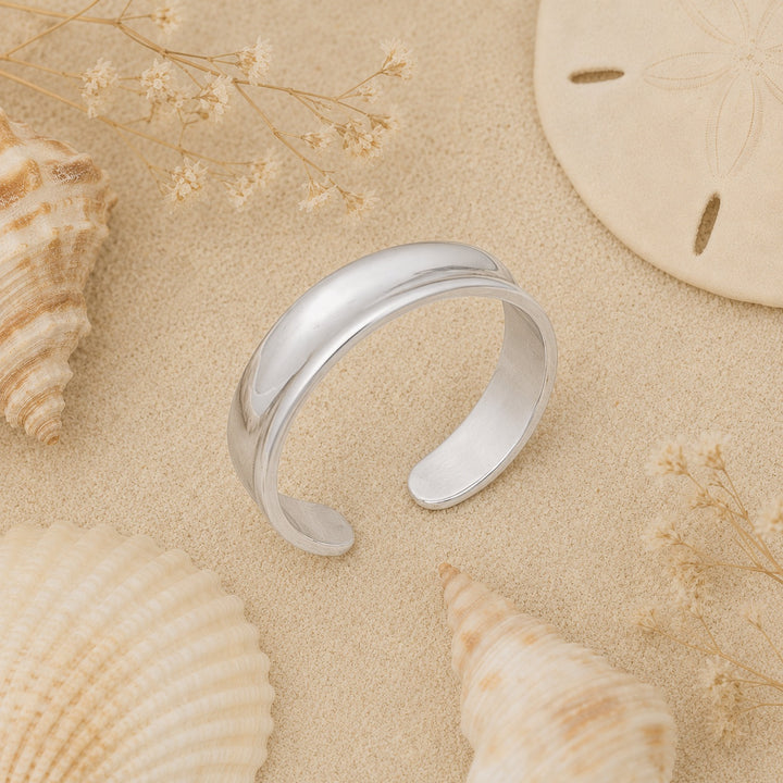 Concave Toe Ring