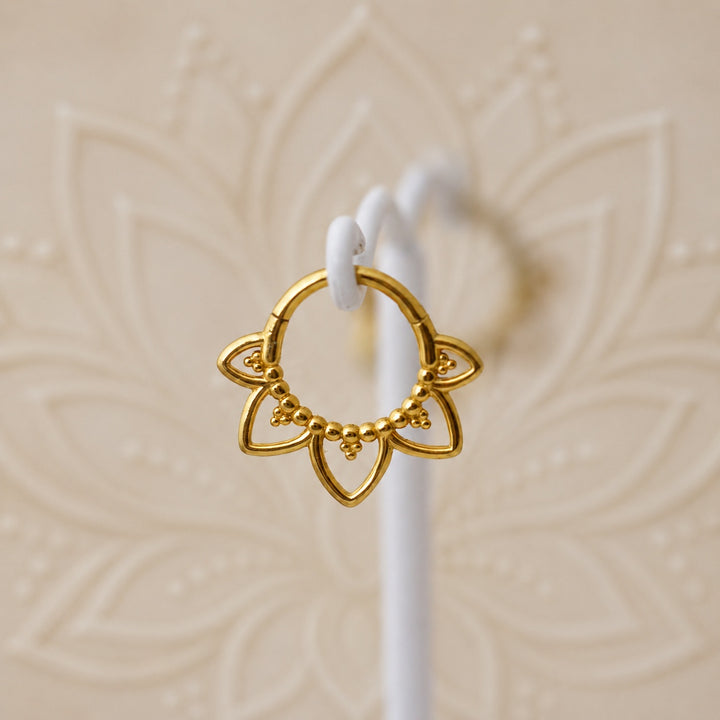 Gold Lotus Huggies