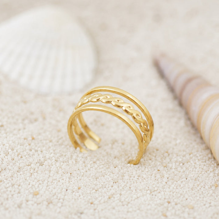Sunwoven Toe Ring