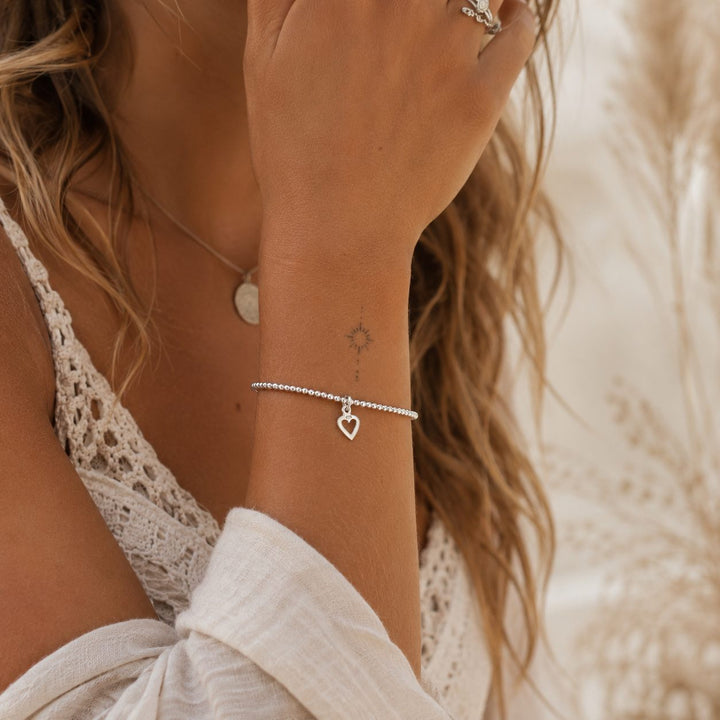 Open Heart Bracelet