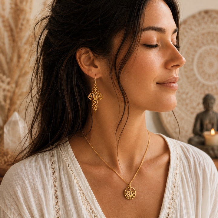 Lotus Gypsy Earrings
