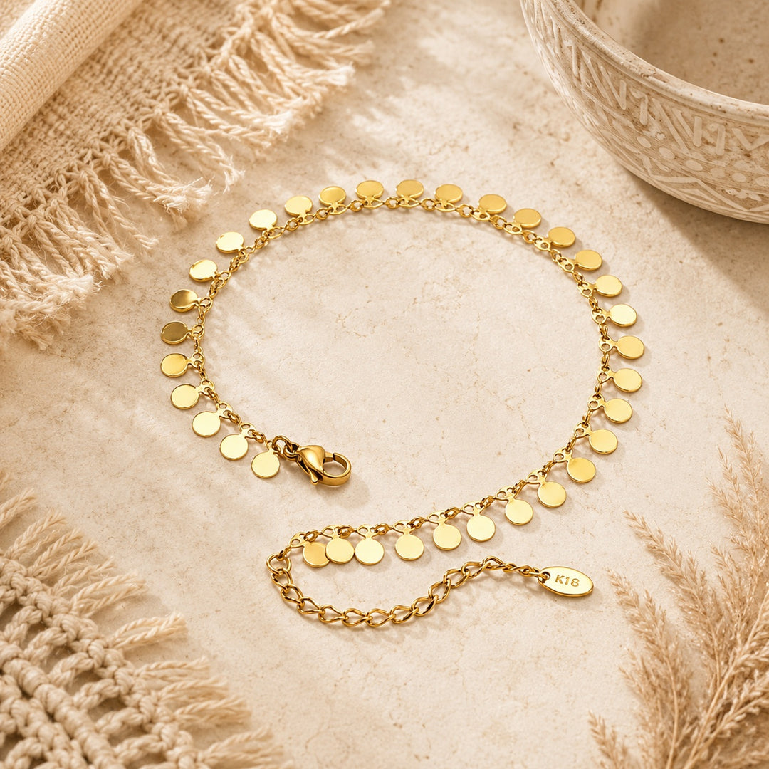 Golden Gypsy Anklet