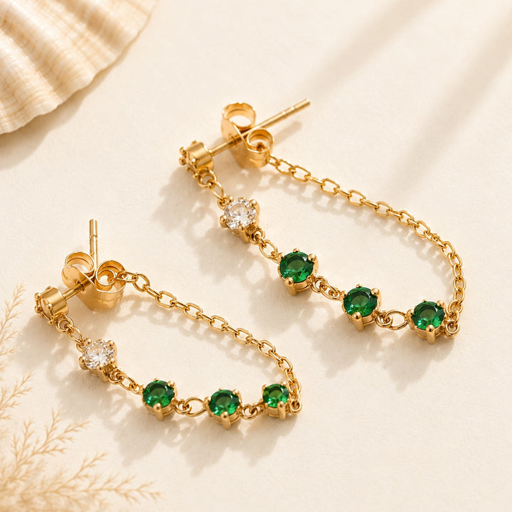 Golden Chain Studs