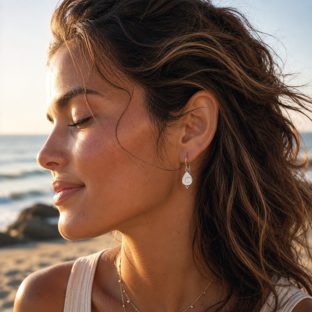 Shiva Shell Earrings