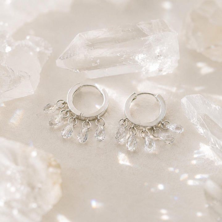 Crystal Cascade Huggies