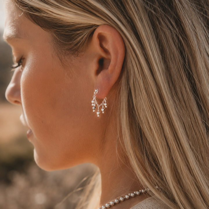 Silver Mini Bead Studs
