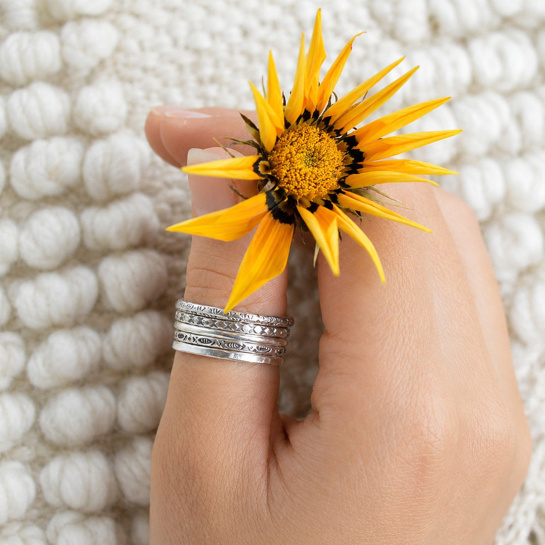 Gypsy Lovin' Set of Five Stacking Rings