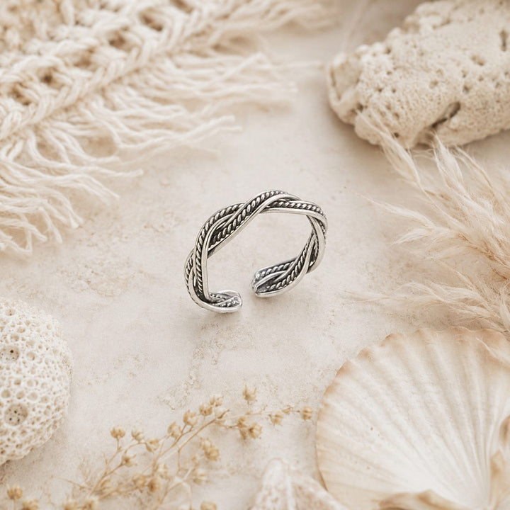 Braided Toe Ring