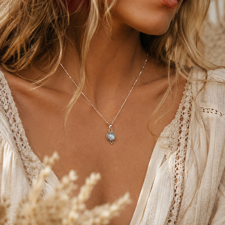 Aura Moonstone Necklace