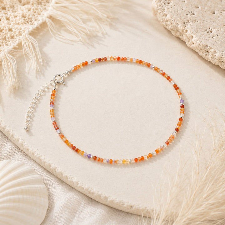 Assorted Gemstone Anklets