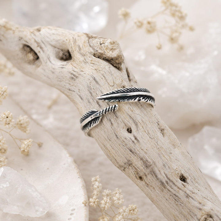 Feather Toe Ring