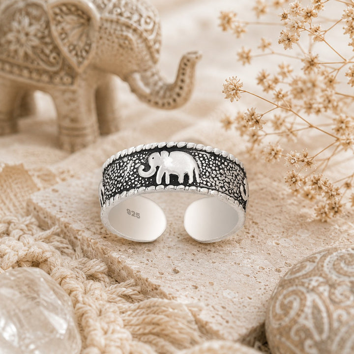 Elephant Toe Ring