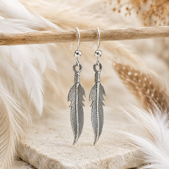 Feather Earrings
