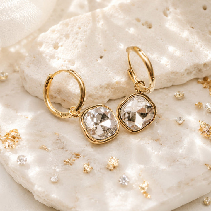 Daydream Crystal Hoops