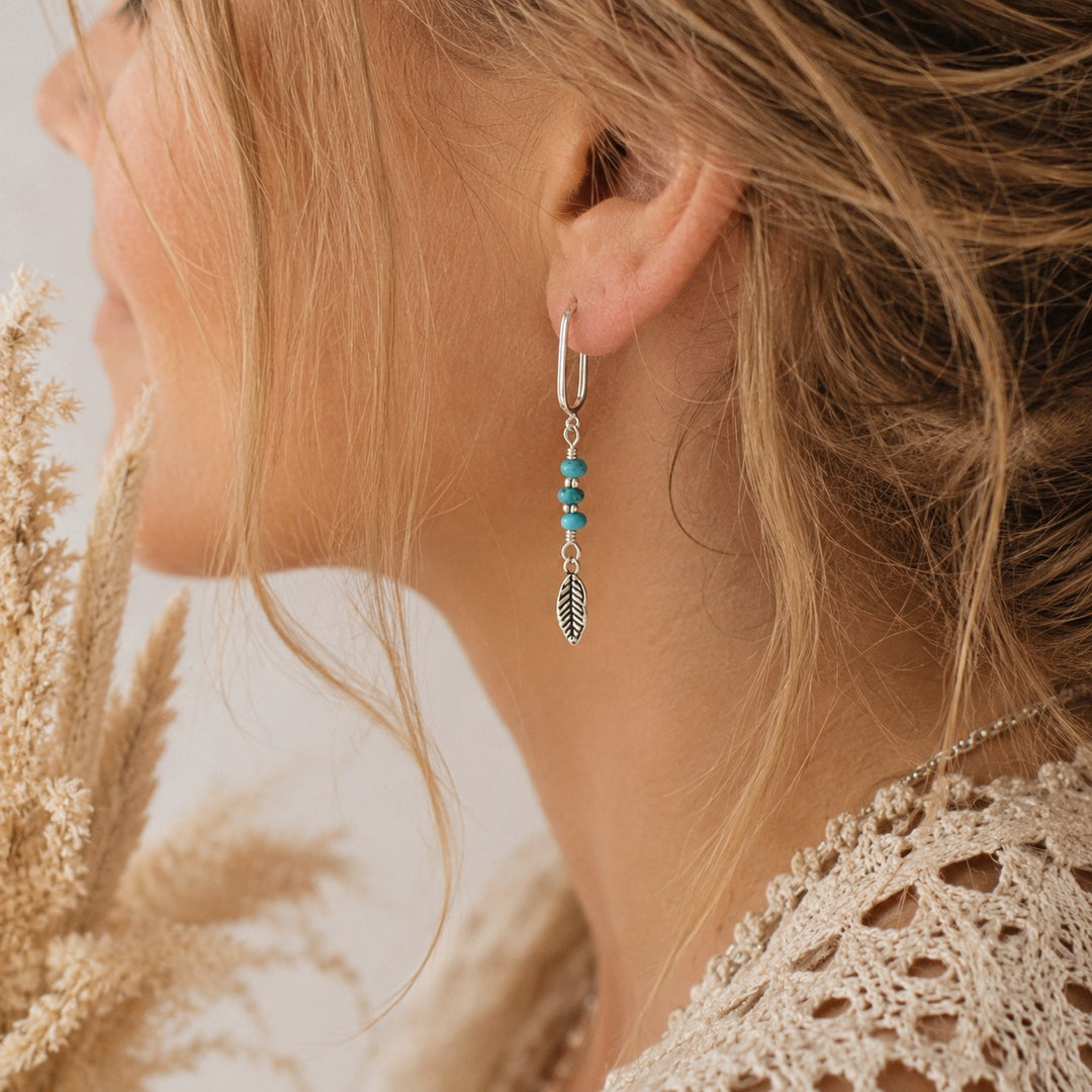Serene Sky Feather Drops