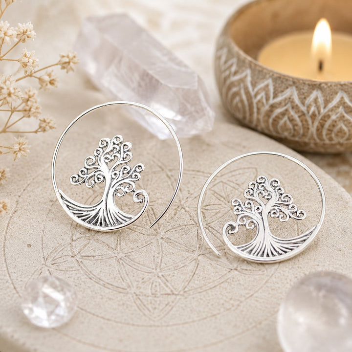Spirited Tree Of Life Earrings