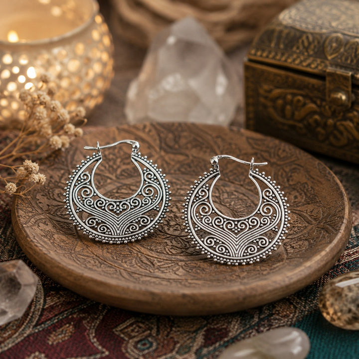 Ornamental Gypsy Hoops