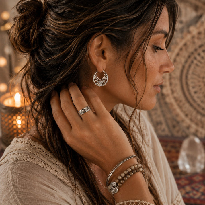 Ornamental Gypsy Hoops