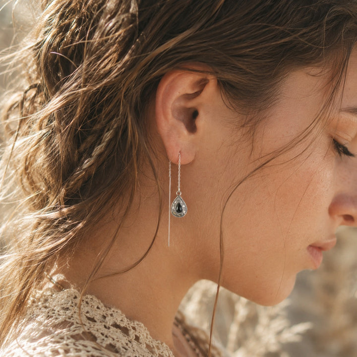 Bohemian Bliss Thread Earrings