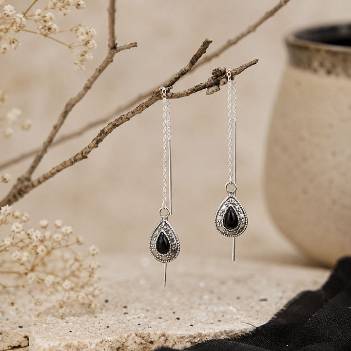 Bohemian Bliss Thread Earrings