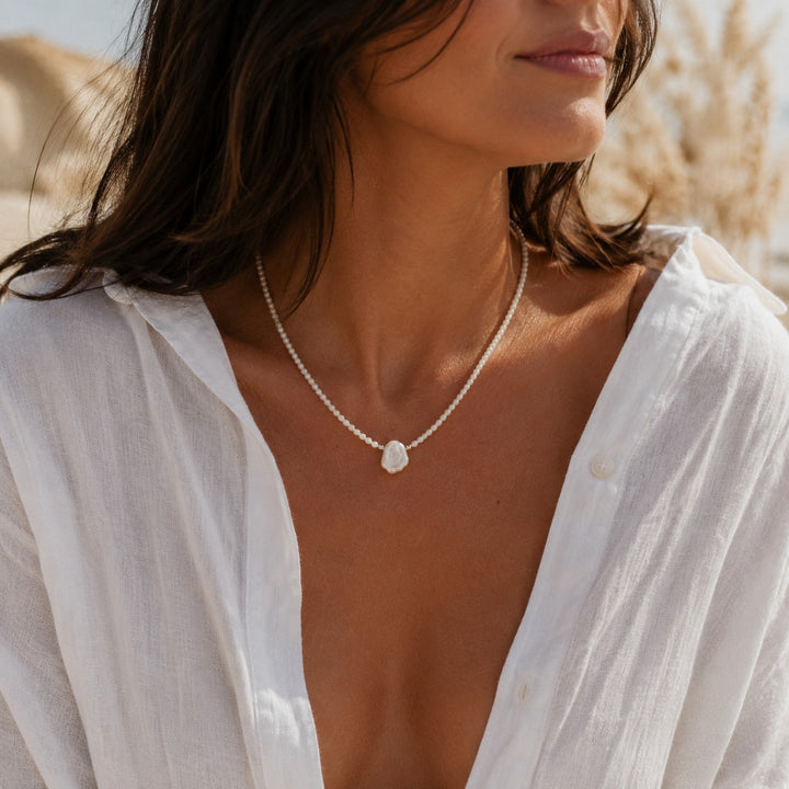 Ocean Prayer Necklace
