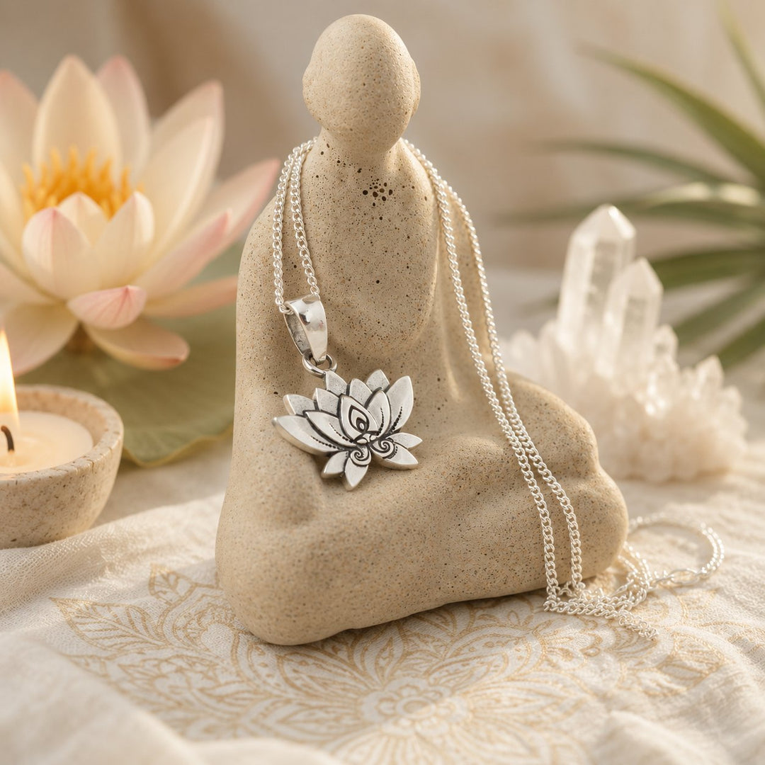 Lotus Flower Necklace