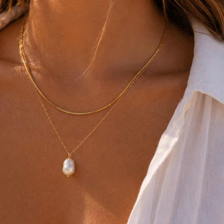 Ocean Kiss Layered Necklace