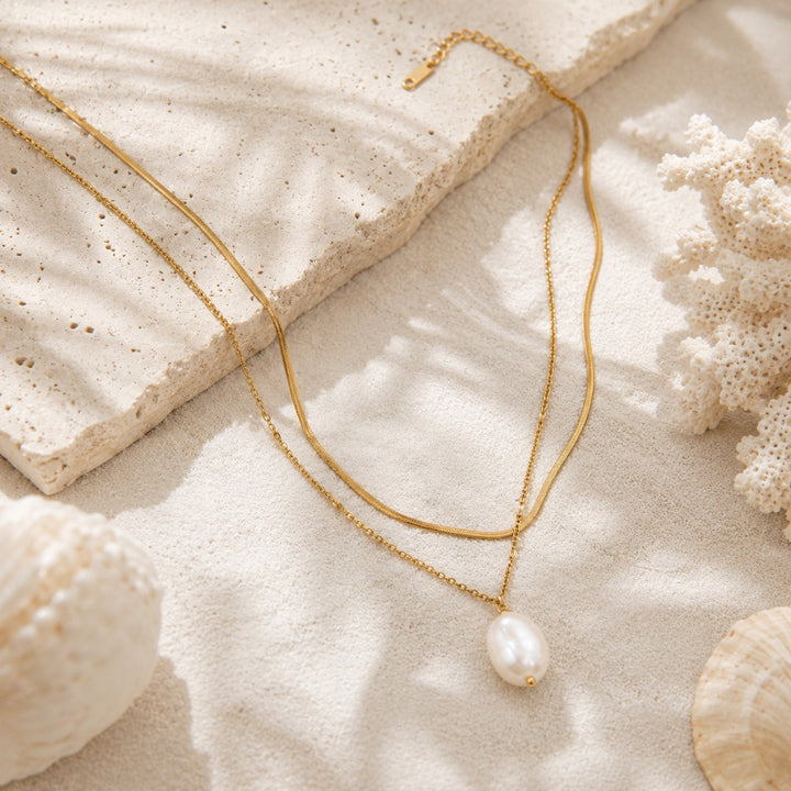 Ocean Kiss Layered Necklace