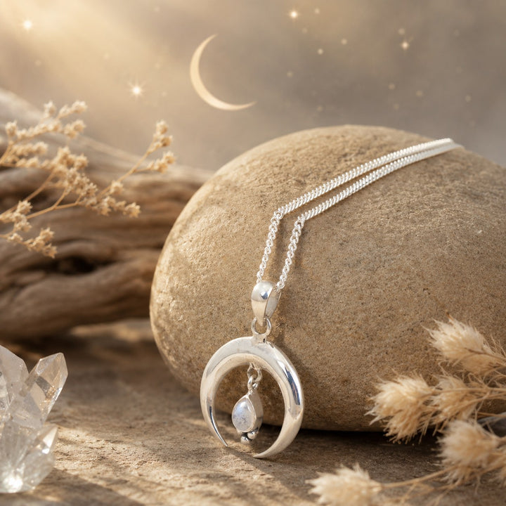 Celestial Moonstone Necklace