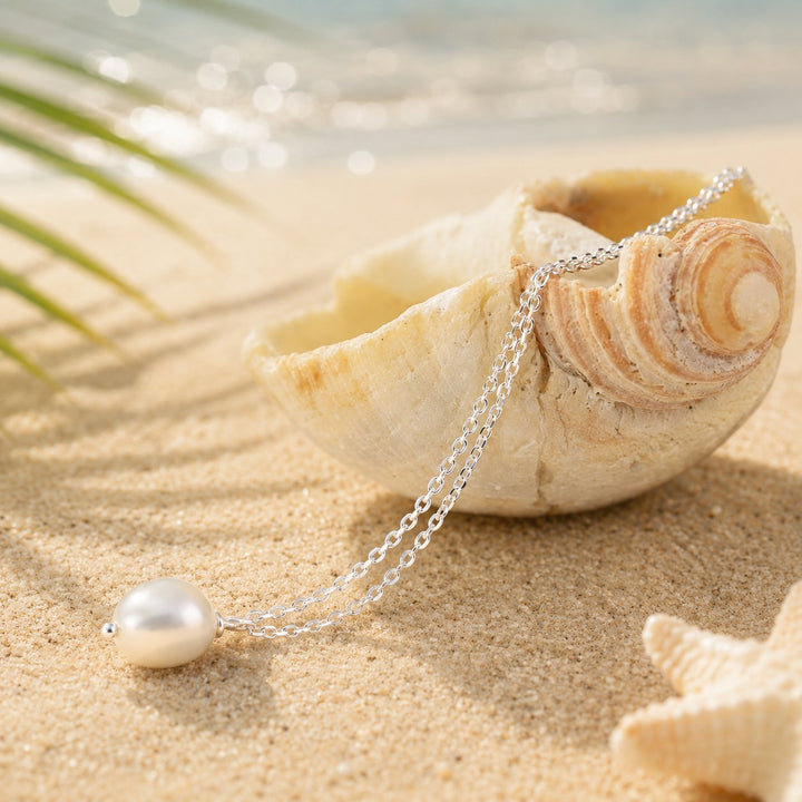 Single Pearl Necklace