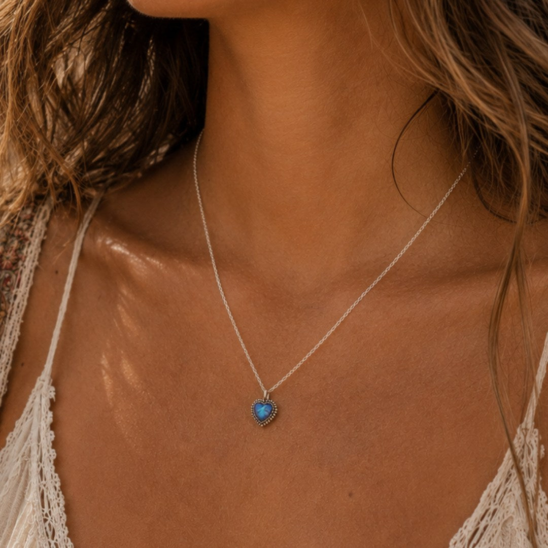 Little Hippie Heart Necklace