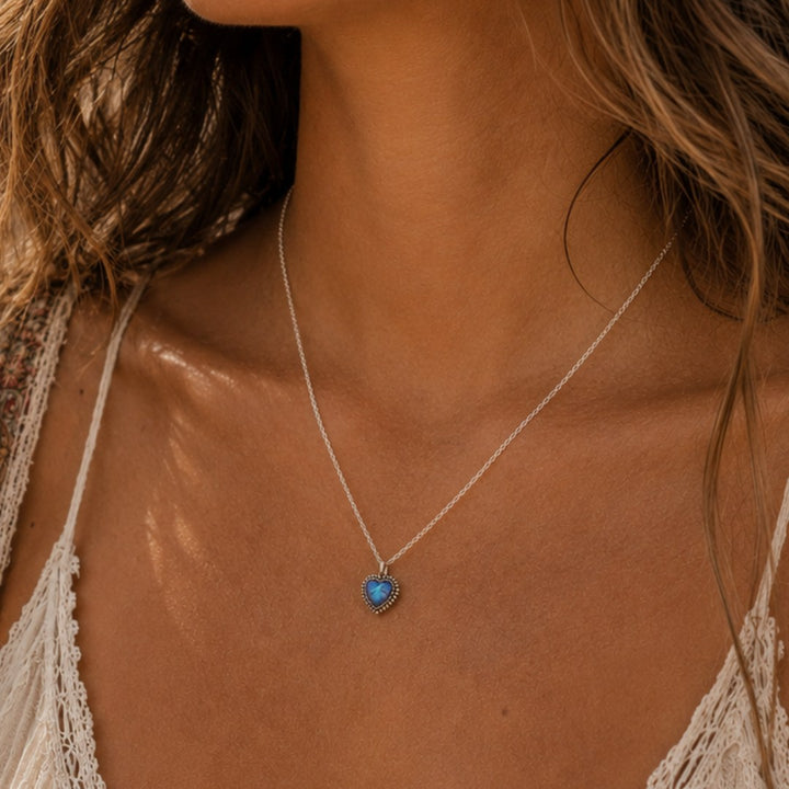 Little Hippie Heart Necklace