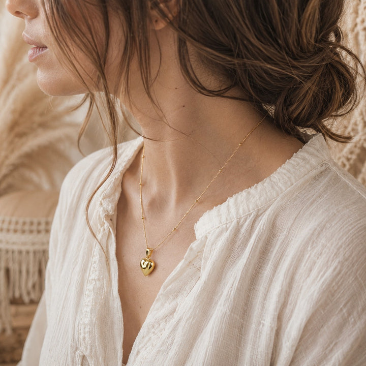 Heart Of Gold Necklace
