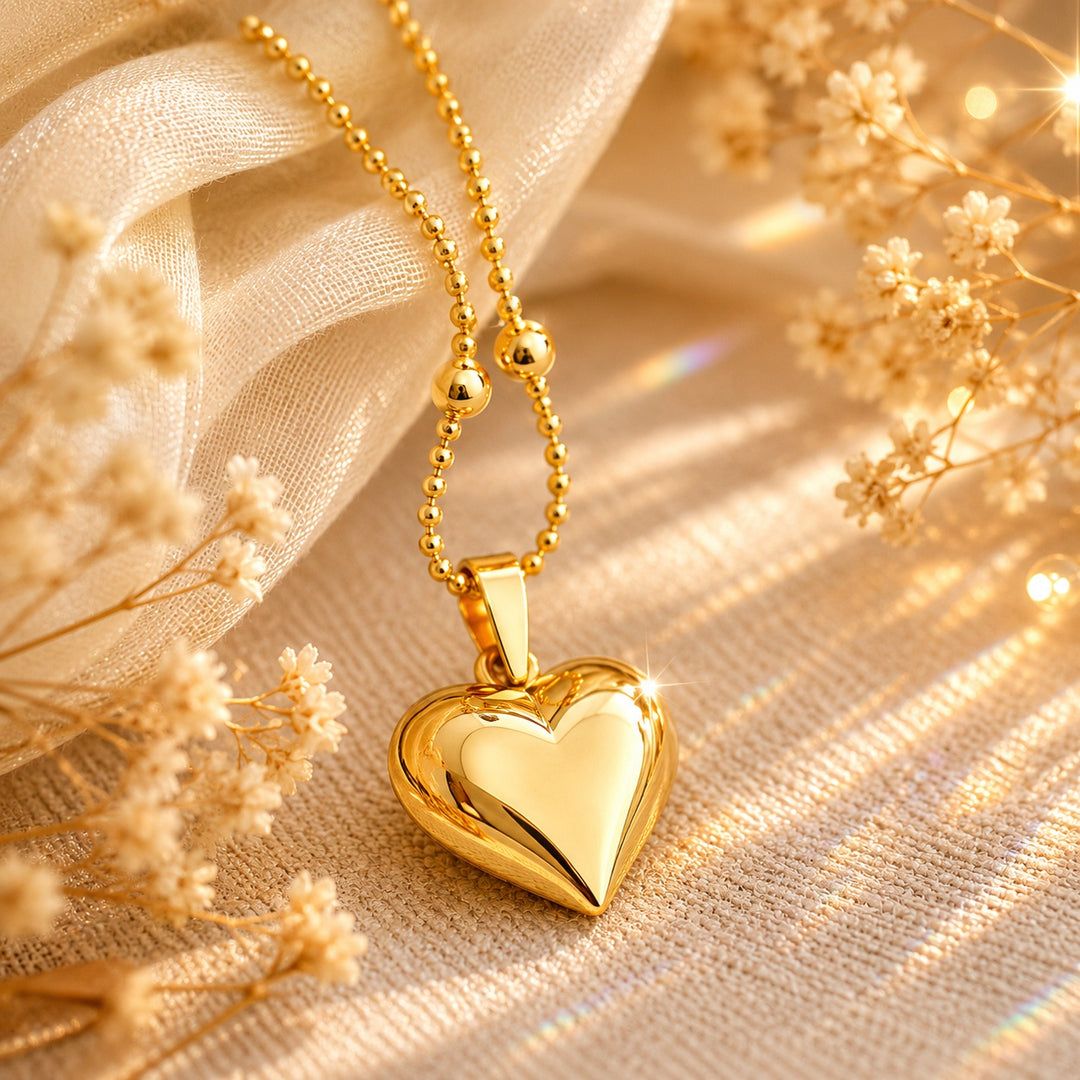 Heart Of Gold Necklace