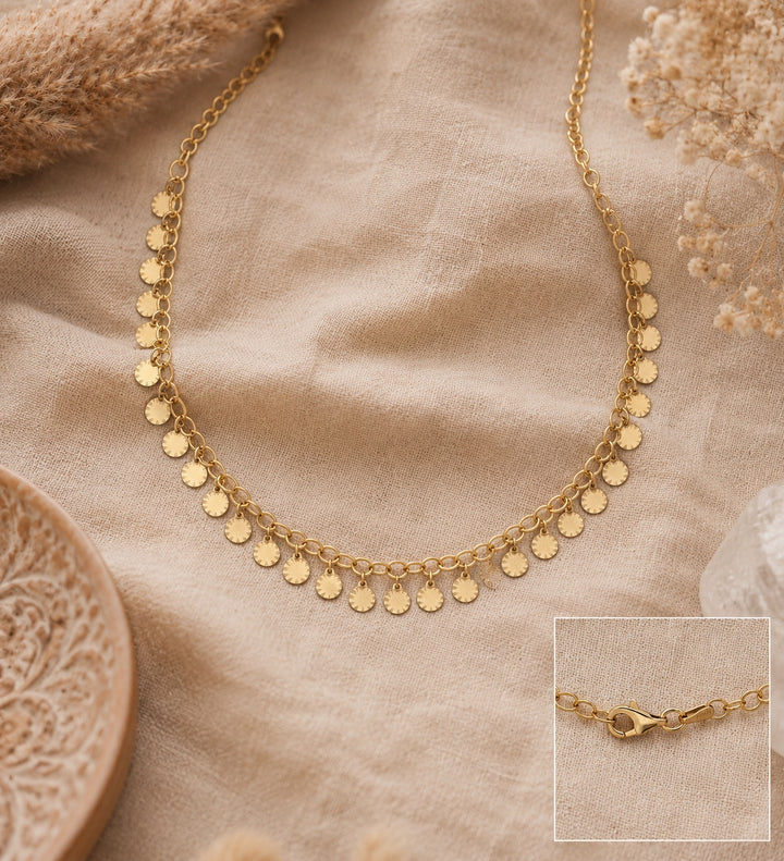 Eclipse Gold Choker