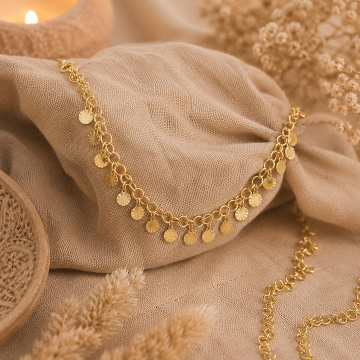 Eclipse Gold Choker