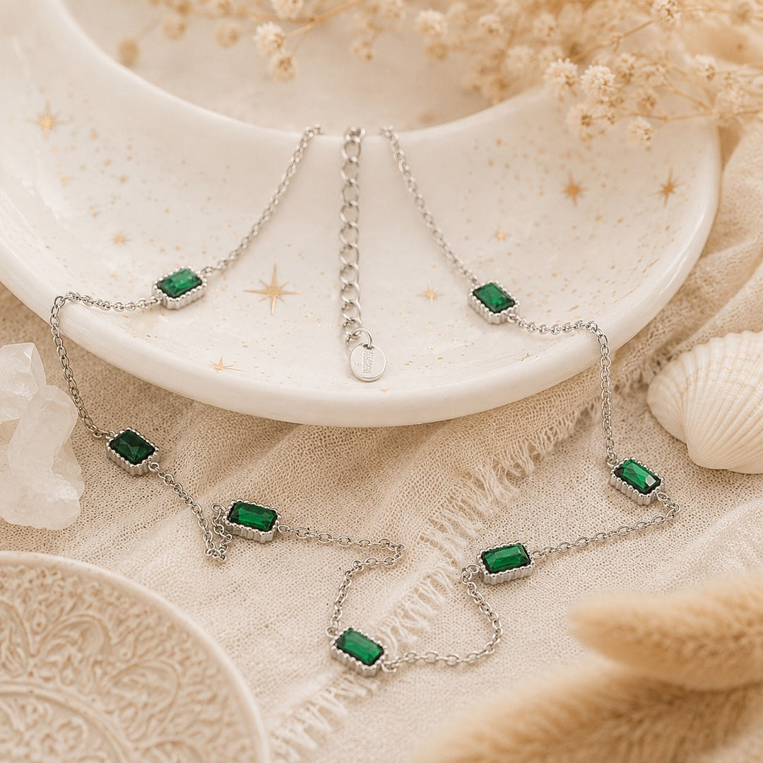 Emerald Whisper Necklace